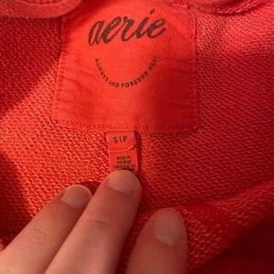 Aerie Vibrant Red Knit Top